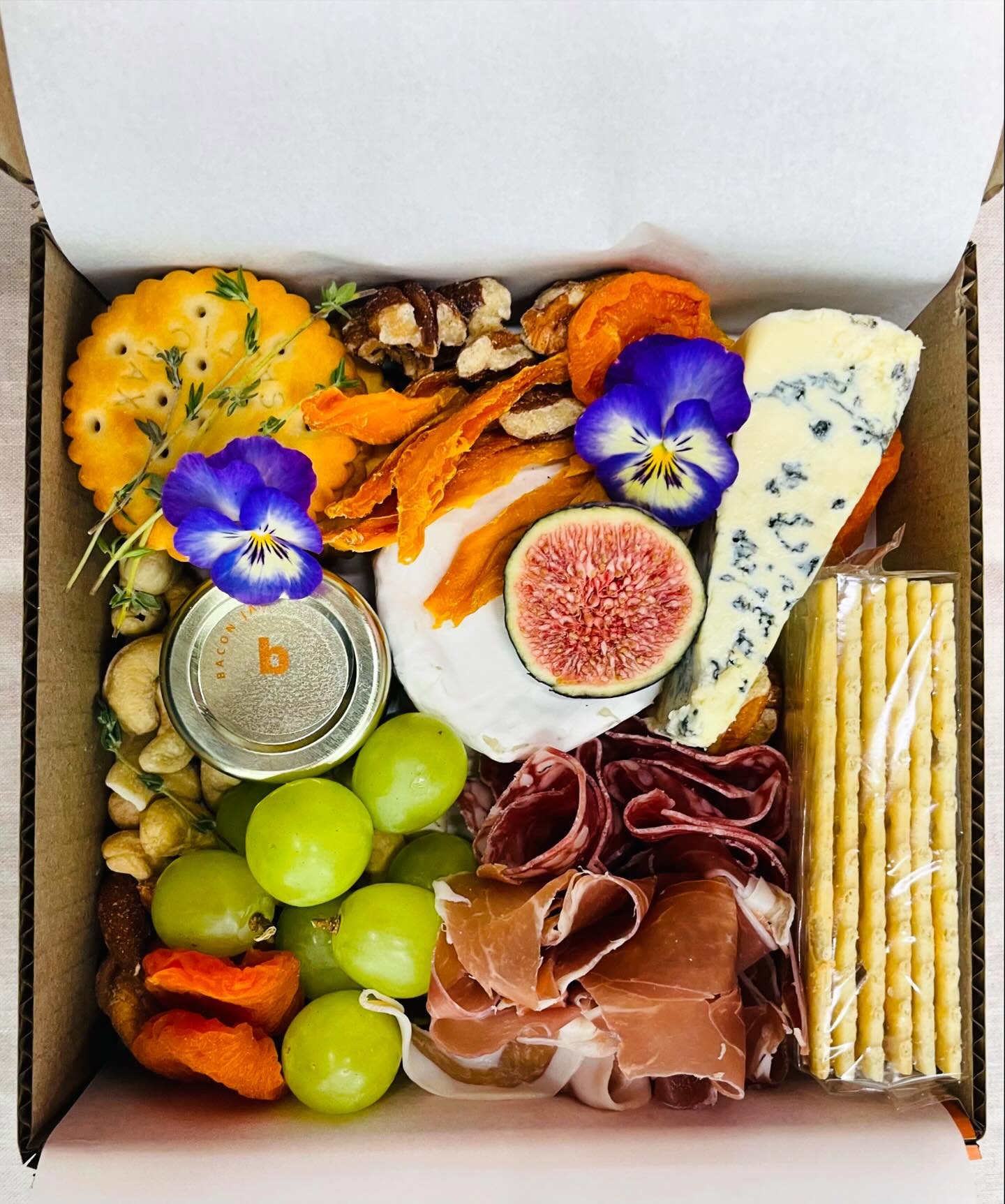 Can’t get a booking for Valentine’s Day 🫣 
We got you. Find a spot with a view and order on Uber Eats to you. 
The Classic, The Cheese & The Vegan, available now in a 2 person box. 
Put a Valentines note on your order and we will send a free pair of in-ground glass holders as a gift. 
#valeninesday #wecutelikethat